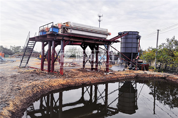 制砂洗沙廠一年盈利多少，尾礦污泥脫水壓濾機配置到位省錢有道