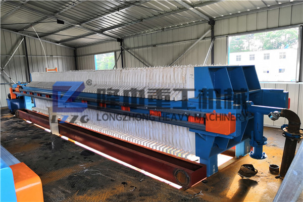 機(jī)制砂尾礦污泥壓濾機(jī)和輪斗式洗砂機(jī)河南南陽(yáng)順利投產(chǎn)